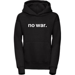Hoodie No War - Stijlvol Statement voor Vrede - Maat XL