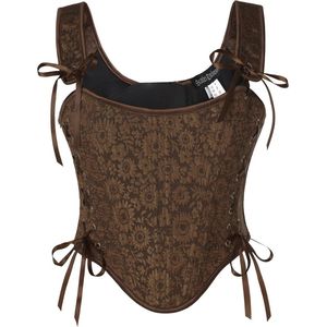 Dameskorset met Bloemenmotief in Middeleeuwse en Renaissance Stijl