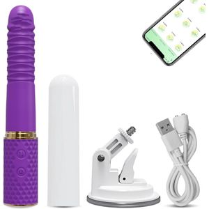 QProductz Neukmachine - Sexmachine met 10 Vibratiestanden - Fuckmachine Telefonisch Bestuurbaar - Oplaadbaar - Voor Mannen en Vrouwen