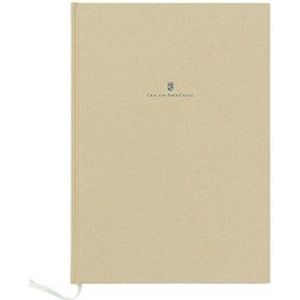 Graf von Faber-Castell Gebonden A4 Notitieboek- (30 x 21,5cm) - Goudbruin