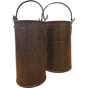 by Mooss - Emmer - Set van 2 - Metaal - Decoratief