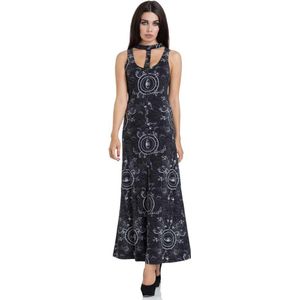 Jawbreaker - Ethereal Nature Maxi lange jurk - 2XL - Zwart