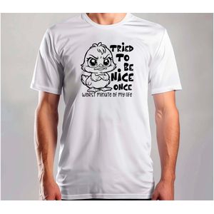 tried to be nice once - T Shirt - Funny - Sarcasm - SarcasticVibes - SarcasmMode - SarcasmLife - Gift - Sarcasme - Sarcastisch - SarcasmeModus - DrogeHumor