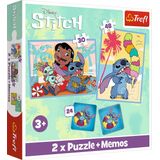 Lilo & Stitch 3-in-1 Set Puzzels + geheugenspel