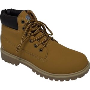 Elong500® - Heren Schoenen - Laarzen Heren - Veterboots - Wandelschoenen voor Heren - Camel - Maat 42