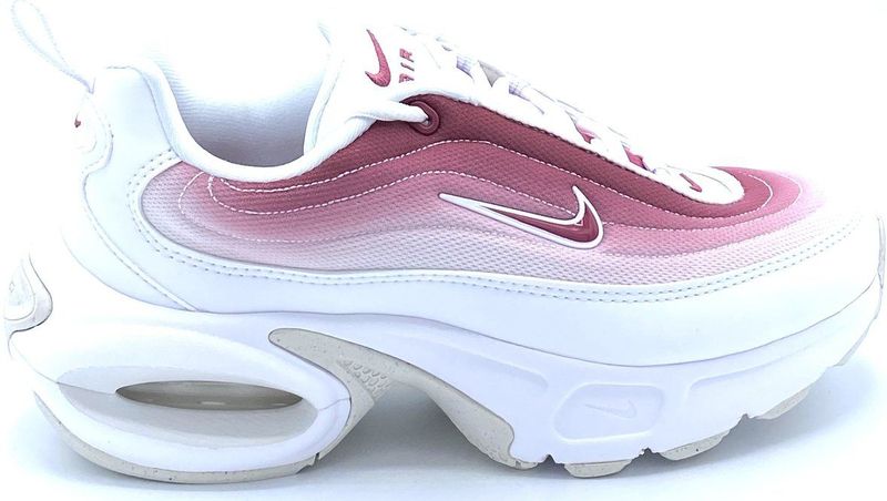 Nike - AIR MAX PORTAL - Sneakers - Rood / Wit