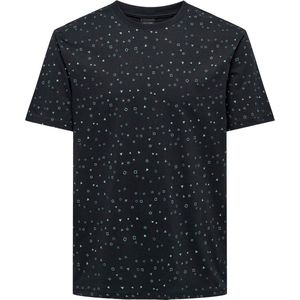 ONSBASTIAN - REG SS AOP TEE CS - T-shirt