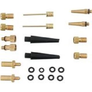 Fietsventiel adapter set 14 delig Dunlop