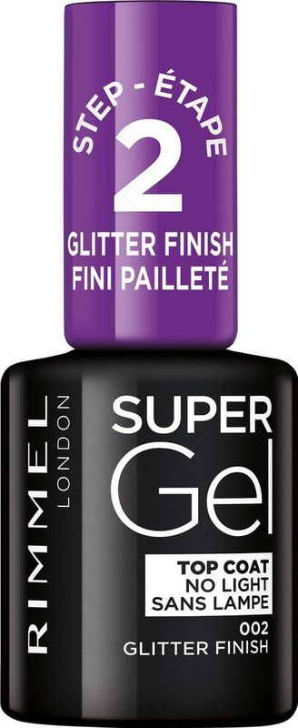 Rimmel - Super Gel Step 2 - Nagellak - Glitter - 12 ml
