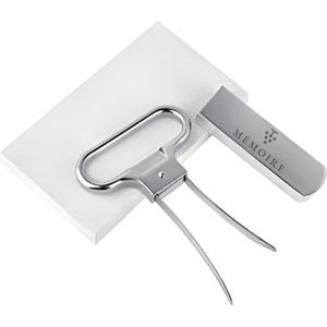 Mémoire® Wijnopener Deux Dents ��– Traditionele Kurkentrekker met Twee Tanden – Perfect voor Oude en Breekbare Kurken – Zachte Extractie zonder Beschadiging – Stijlvolle en Duurzame Wijnaccessoire – Ideaal voor Wijnliefhebbers, Sommeliers en Horeca