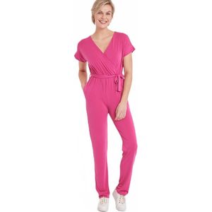 Broek jumpsuit in stretch breisel