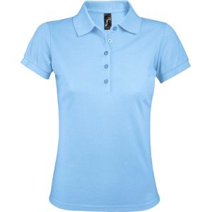 SOLS Dames/dames Phoenix Phoenix Polo met Korte Mouwen (Hemelsblauw)
