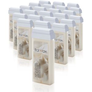 ItalWax Wax Strip White Chocolate - 24 Stuks - Wax Strips voor Gladde Huid - Waxen & Ontharing