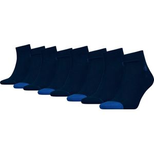 SOKKEN 8 PACK Scotch & Soda kwartsokken voor heren in een verpakking van 8 stuks