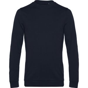 Sweater 'French Terry' B&C Collectie maat XS Donkerblauw