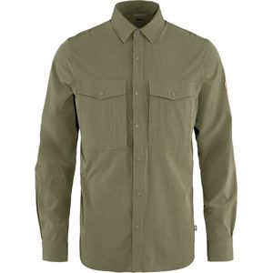 Blouse Fjallraven Men Abisko Trekking Shirt Light Olive