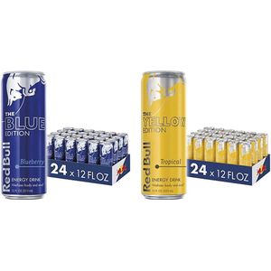 Redbull Blue 24 x Redbull Tropical fruits
