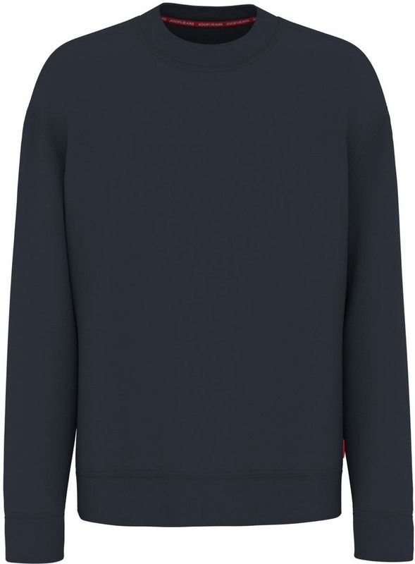 Joop! Heren Sweatshirt STAN regular fit Blauw L Ronde Hals Volwassenen