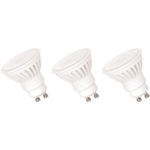 Spectrum - LED Lamp - GU10 - Koud Wit - 10W - 930 Lumen - 6000K - 3 Stuks