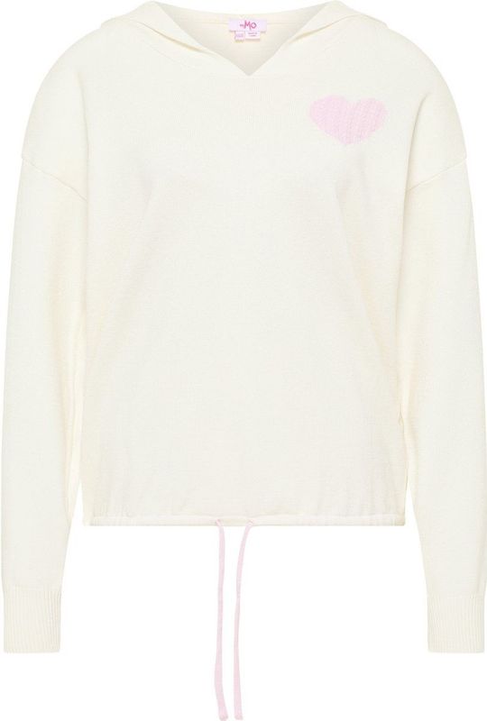 MYMO - Nolie - Hoodie - Lichtroze / Wit