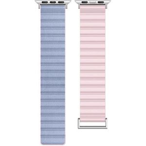 Riempje Beline Apple Watch Magnetic Pro strap 42/44/45/49mm pink/blue