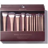 SOSU Cosmetics - Ultimate Brush Essentials - Make-up Penselen Set - 12 Stuks