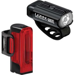Lezyne Hectoaandrijving 500xl/stripaandrijving 300+ Licht Set Rood 500 / 300 Lumens