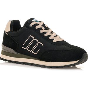 MTNG - Joggo Track - Sneakers - Zwart - Retro Hardloopstijl - Casual