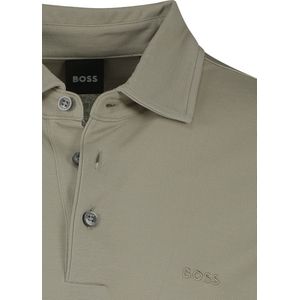 Hugo Boss poloshirt korte mouw bruin