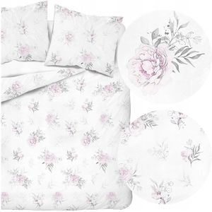 Flanellen Dekbedovertrek 220x200cm - Warm Katoen - Laura