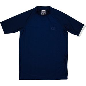 JUJA - UV-Zwemshirt met korte mouwen voor mannen - UPF50+ - Solid - Donkerblauw - maat 2XL (54)