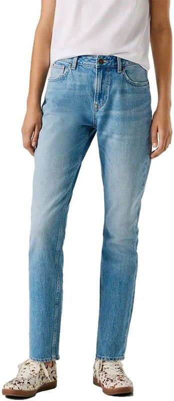 Pepe Jeans Violet Tapered Fit Hoogzittende Jeans Blauw 25 / 30 Vrouw
