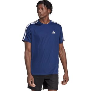 adidas Performance Train Essentials 3-Stripes Training T-shirt - Heren - Blauw- M