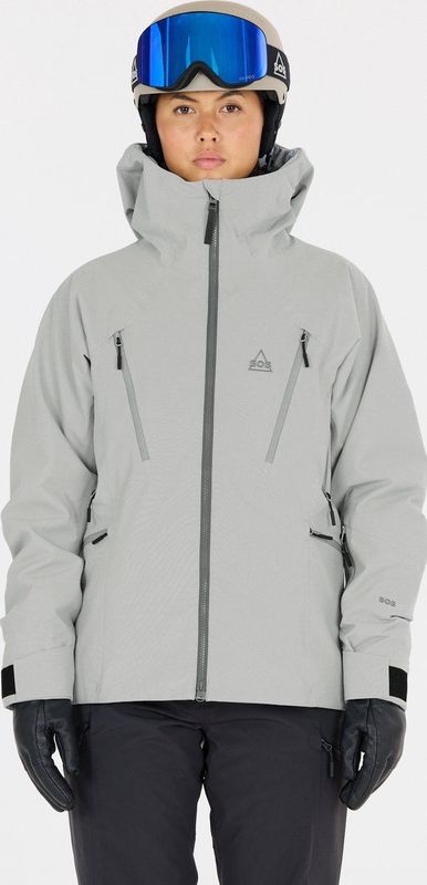 SOS Sportjas 'La Thule'  lichtgrijs / zwart