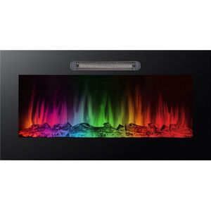 Elektrische Verwarming Sfeerhaard Elektrisch RGB Kleuren - Open Haard met Afstandbediening - 950 tot 2000W - Tot 30m2
