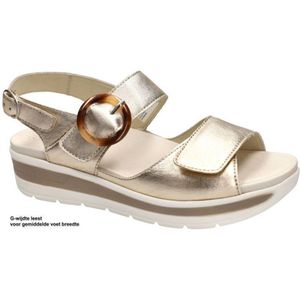 Solidus - Greta - Sandalen - Goud - Sonic Platino