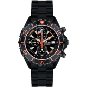 Chris Benz - CB-C300X-RS-MB - Duikershorloge - Unisex - Quartz