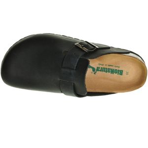 Cebo Bionatura Clogs Zwart Leder maat 36