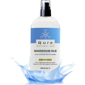 Magnesium Olie 500ml | 100% Puur & Natuurlijk | Voor Ontspanning, Spierherstel en Een Gezonde Nachtrust