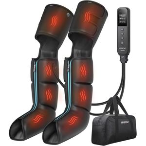 Massageapparaat voor benen en voeten met warmte en kompres - Pijnverlichting en Vermoeidheid
