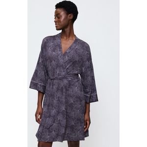 TRIUMPH - Aura Spotlight - Lange Kimono - Grijs - Modal Materiaal