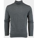 Bos - Niels - Coltrui - Grijs - Rollneck Pullover - 100% Merinowol