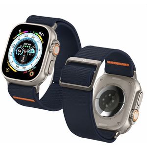 Spigen Fit Lite Ultra Watchband - Geschikt voor Apple Watch 4/5/6/7/8/SE/Ultra (42/44/45/49mm) - Navy