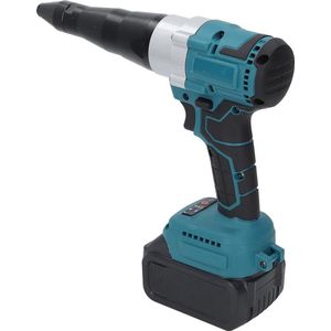 Twee Functies Professionele Heavy-duty Elektrische Automatische Klinkmoerpistolen - Gereedschapsset met Batterij - Snoerloze Klinknagelpistolen