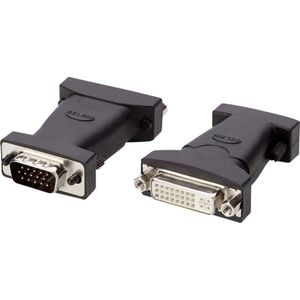 Belkin F2E4261bt DVI / VGA Adapter [1x DVI-bus 24+5-polig - 1x VGA-stekker] Zwart