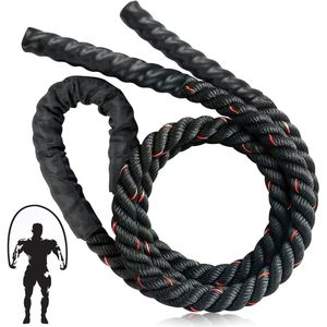 Nieuwe titel: Powerrope Battle Rope - Verzwaard springtouw voor intensieve training - 13 kg - Geschikt voor mannen en vrouwen