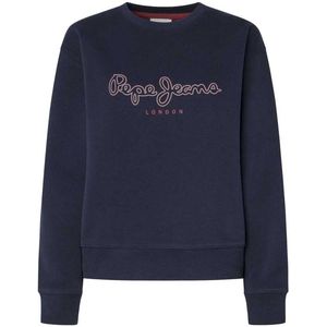 Pepe Jeans Pl581460 Sweatshirt Blauw Vrouw