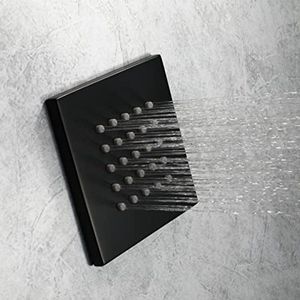 Douchekop Body Spray, Massief Messing Douche Jet Massage Zijsproeier 4 Inch Body Spray Wandmontage Badkamer A