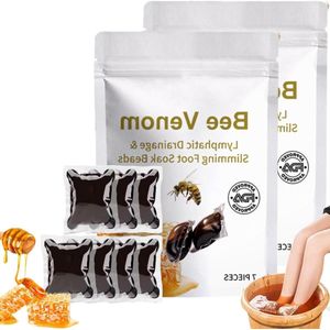 Bijengift kralen lymfedrainage afslankheidsvoetbad - 2 stuks