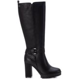 Refresh - 17092501-NEGRO - Laarzen - Zwart - Casual - Ritssluiting - Hakhoogte 8 tot 10 cm